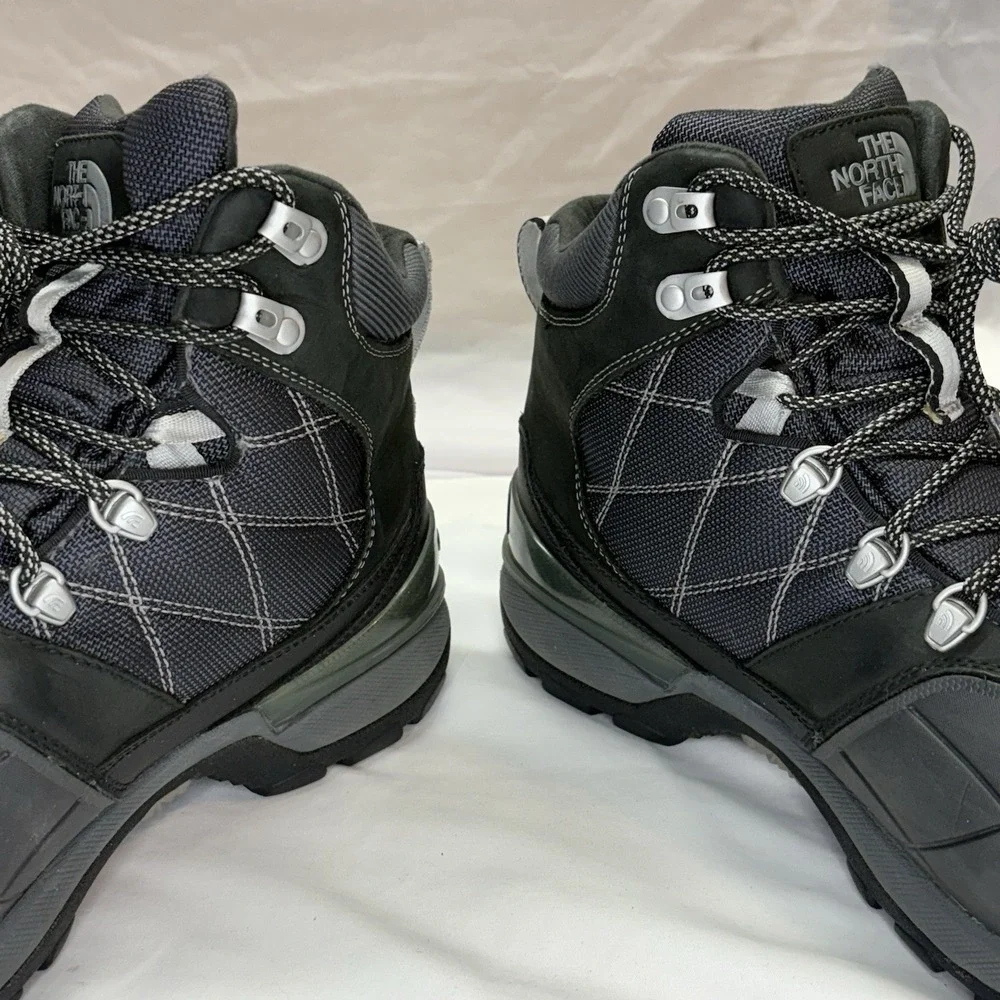 The North Face Snowsquall Mid Boots Mens US 13 Black Waterproof Winter HydroSeal